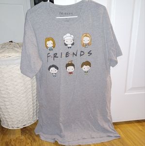 Friends Television Series Long Sleep Shirt